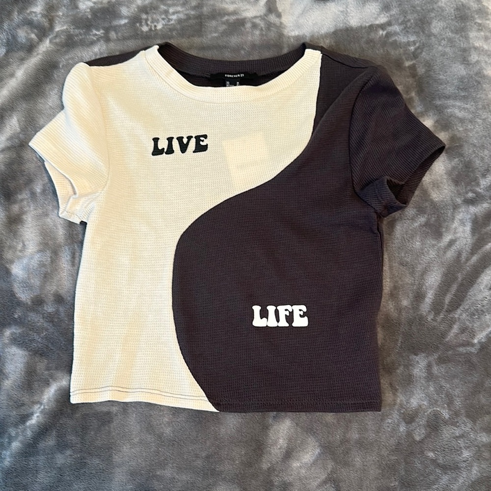 Crop Top with words